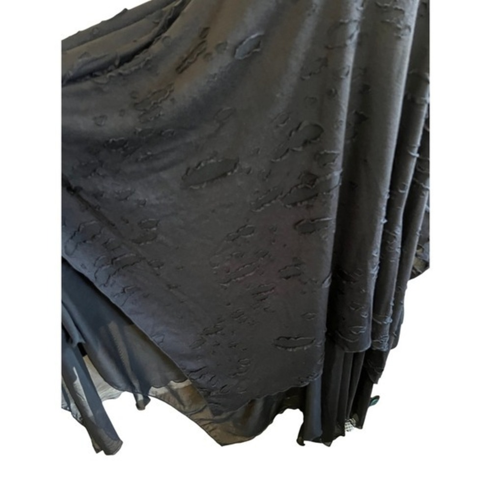 Killstar Badlands midi dress distressed mesh laceup Large - Picture 7 of 9